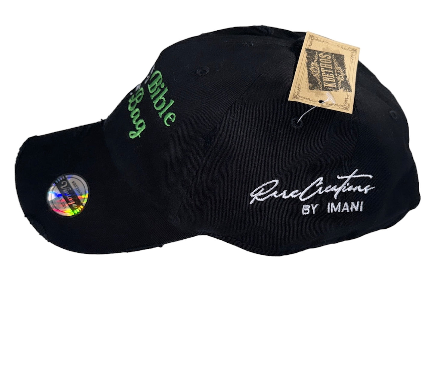 Limited Addition: IN MY BAG & MY BIBLE DISTRESSED HAT